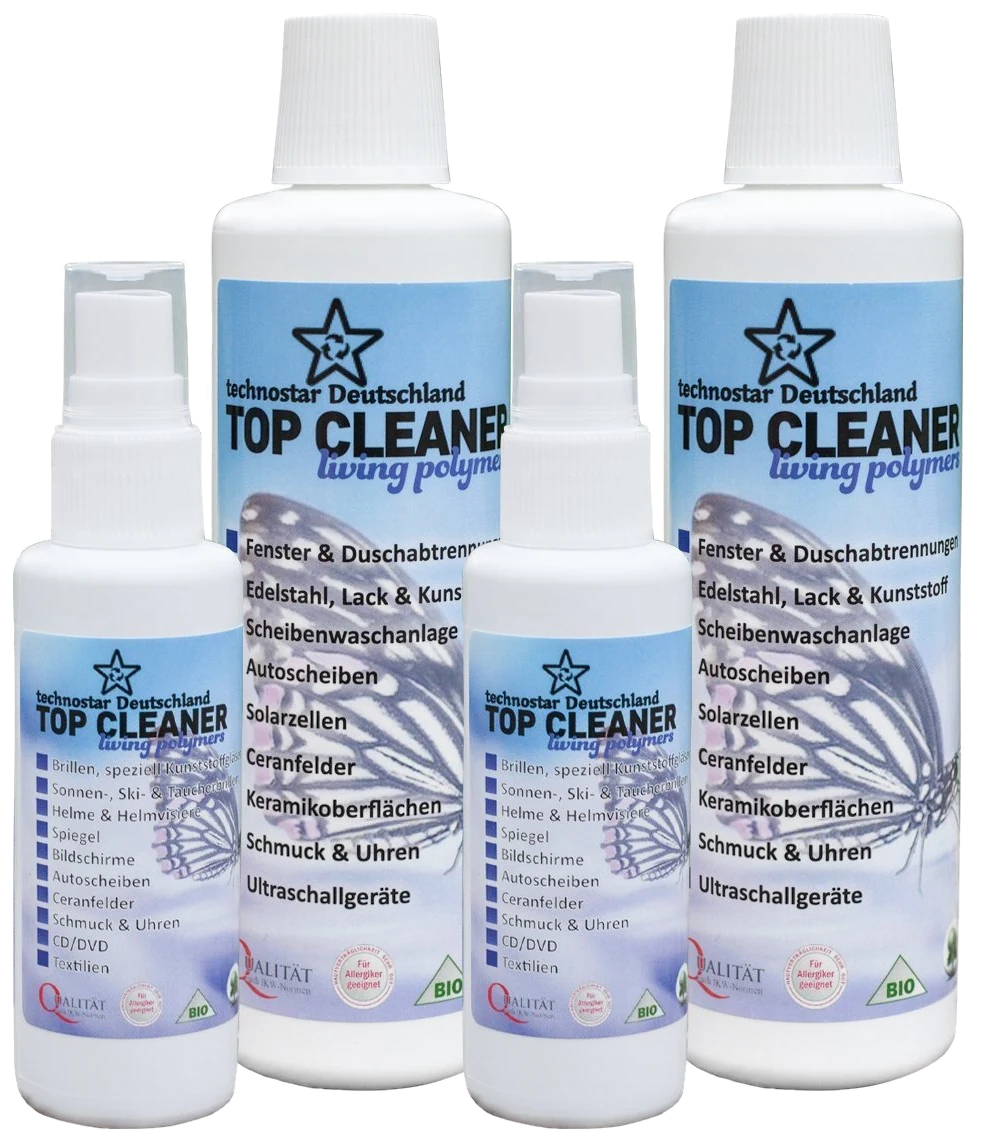 Original TechnoStar Top Cleaner Doppel-Set